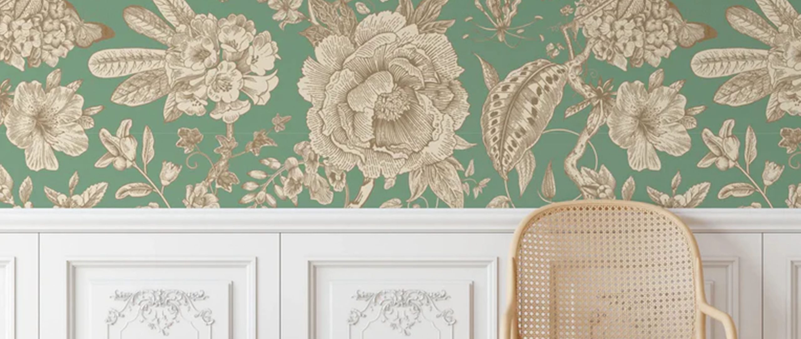 classic style fabric wallcovering